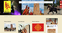 Desktop Screenshot of chateau-montaner.info