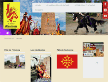 Tablet Screenshot of chateau-montaner.info
